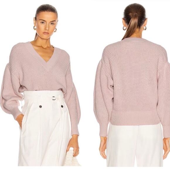 IRO Pale Pink Kiria Sweater - size Small - Picture 1 of 6